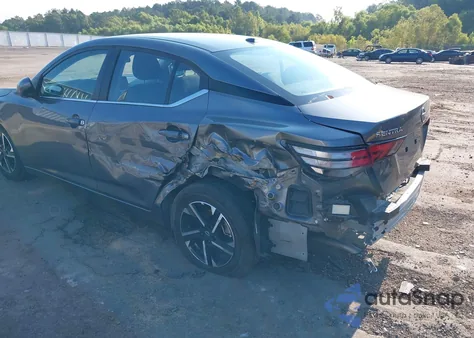 2025 Nissan Sentra Sv from USA, damaged, VIN 3N1AB8CV1SY237581